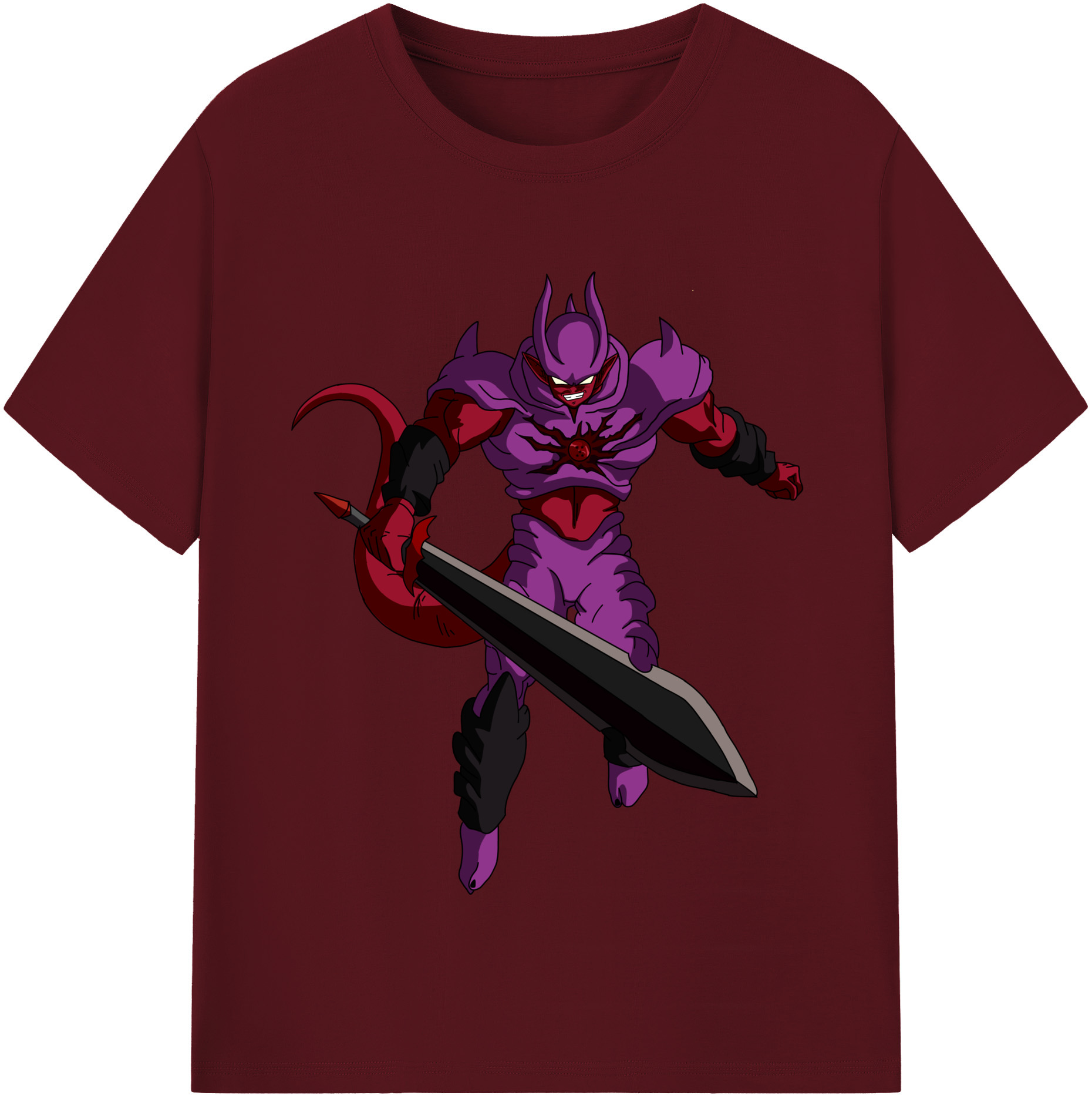 （画像用） ドラゴンボール ジャネンバ DRAGON BALL Janemba 綿100％半袖Tシャツ（フロントプリント）